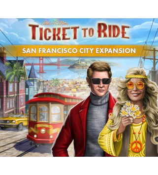 Ticket to Ride - San Francisco City Expansion DLC Steam Key GLOBAL